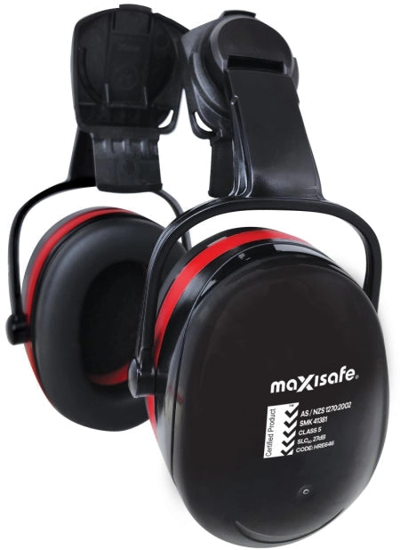Maxisafe Helmet Earmuff 27dB - Class 5