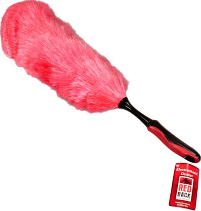 Redback Electrostatic Duster 30cm (With Red Handle)