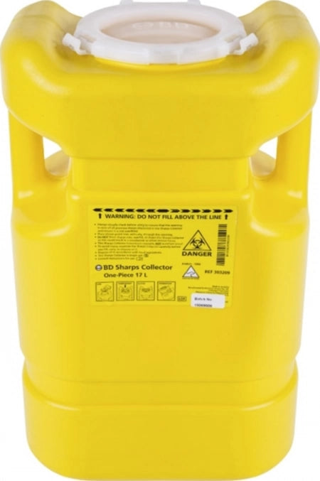 BD Sharps Container One-Piece 17L