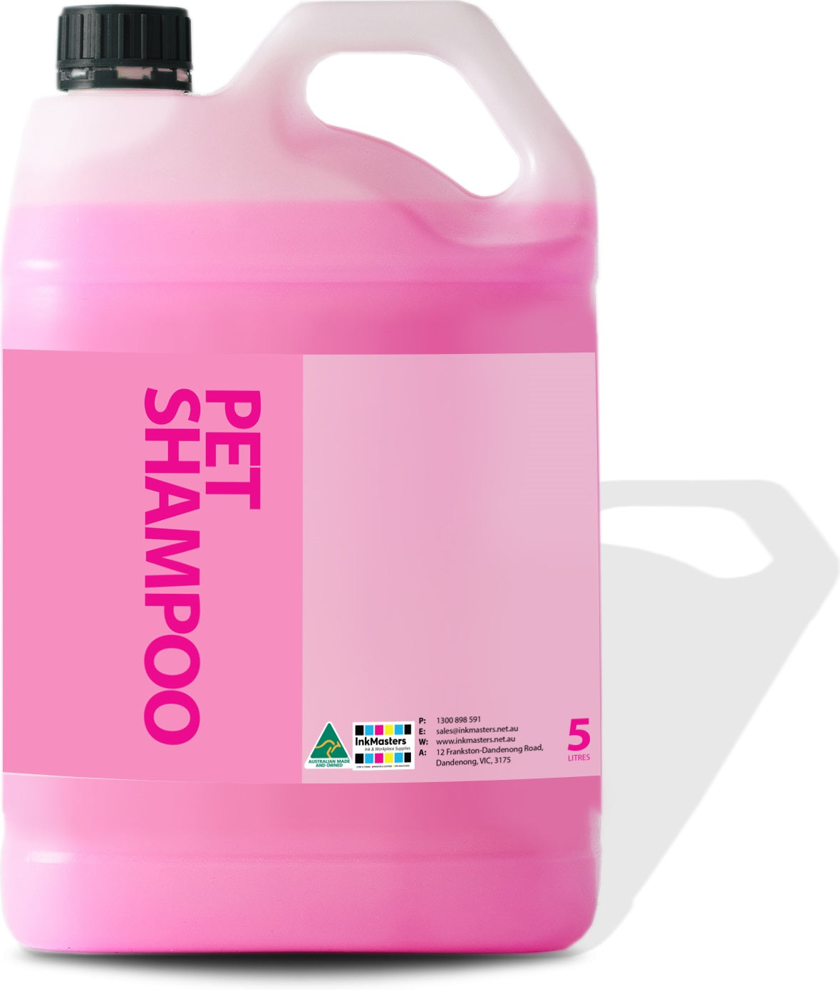 Pet Shampoo 5L Fragrance-Free With Eucalyptus Oi