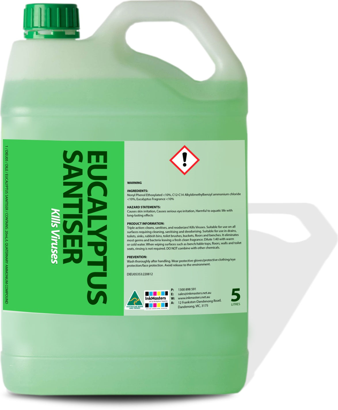 Eucalyptus Sanitiser 5