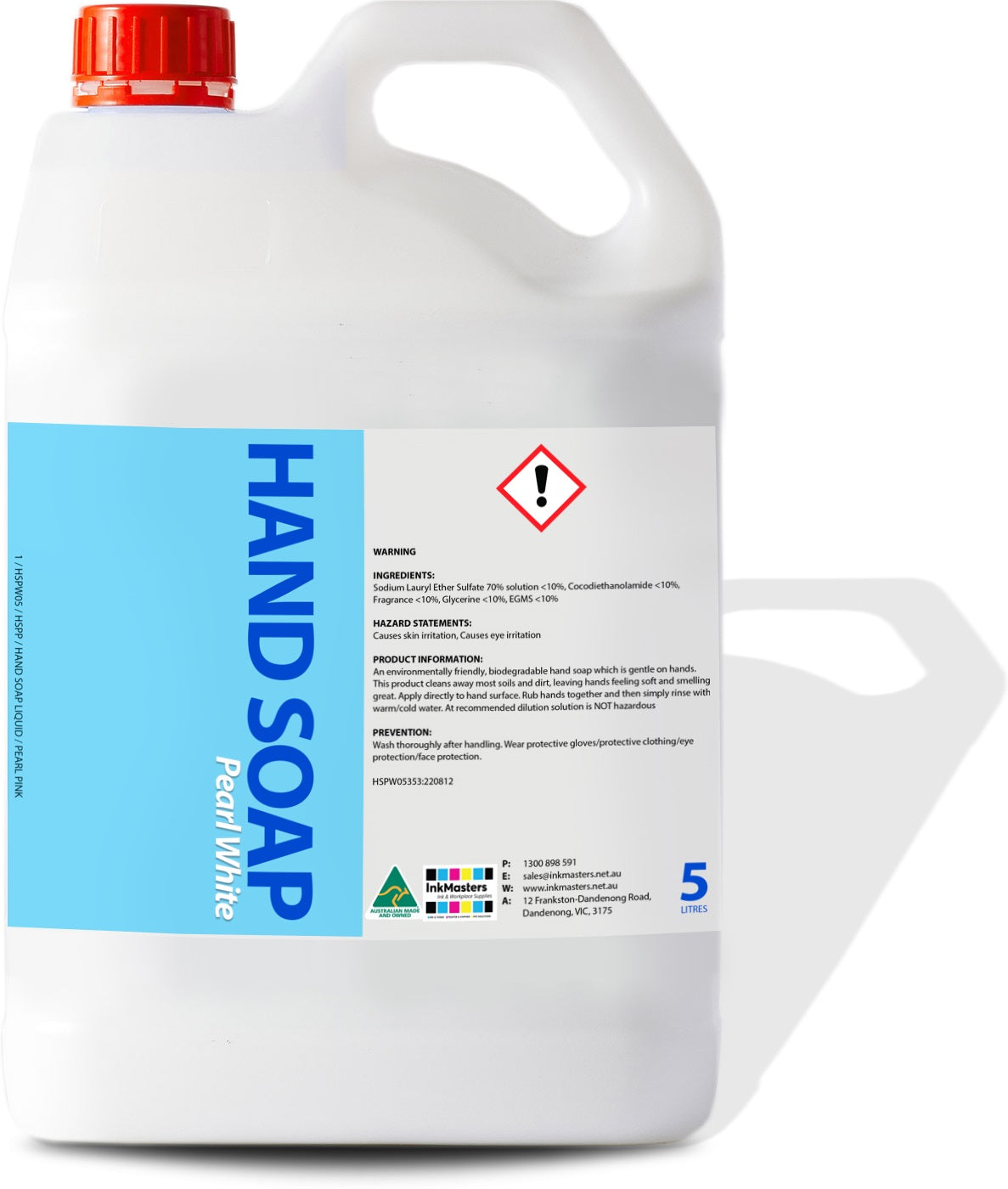 Hand Soap Pearl White Biodegradable 5