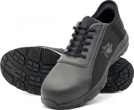 Maxisafe Cougar CHAMPION Black Suede Runner EVA & Rubber Outsole Composite Toe - Size 3