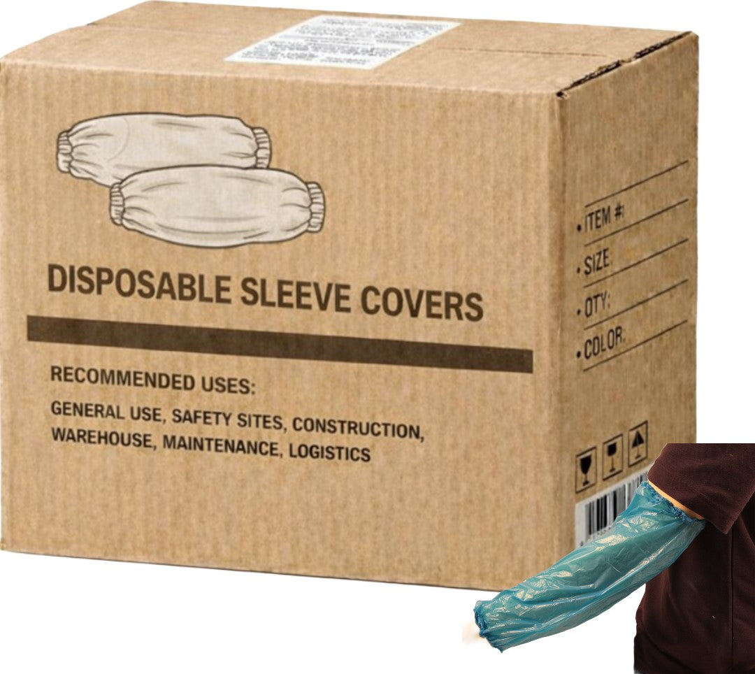 Carton of 2000 Units Blue PE Sleeve Cover