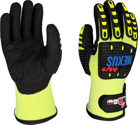 YSF Nexus GRIP Cut 5/DP TPR Nitrile Sandy Finish Impact Gloves