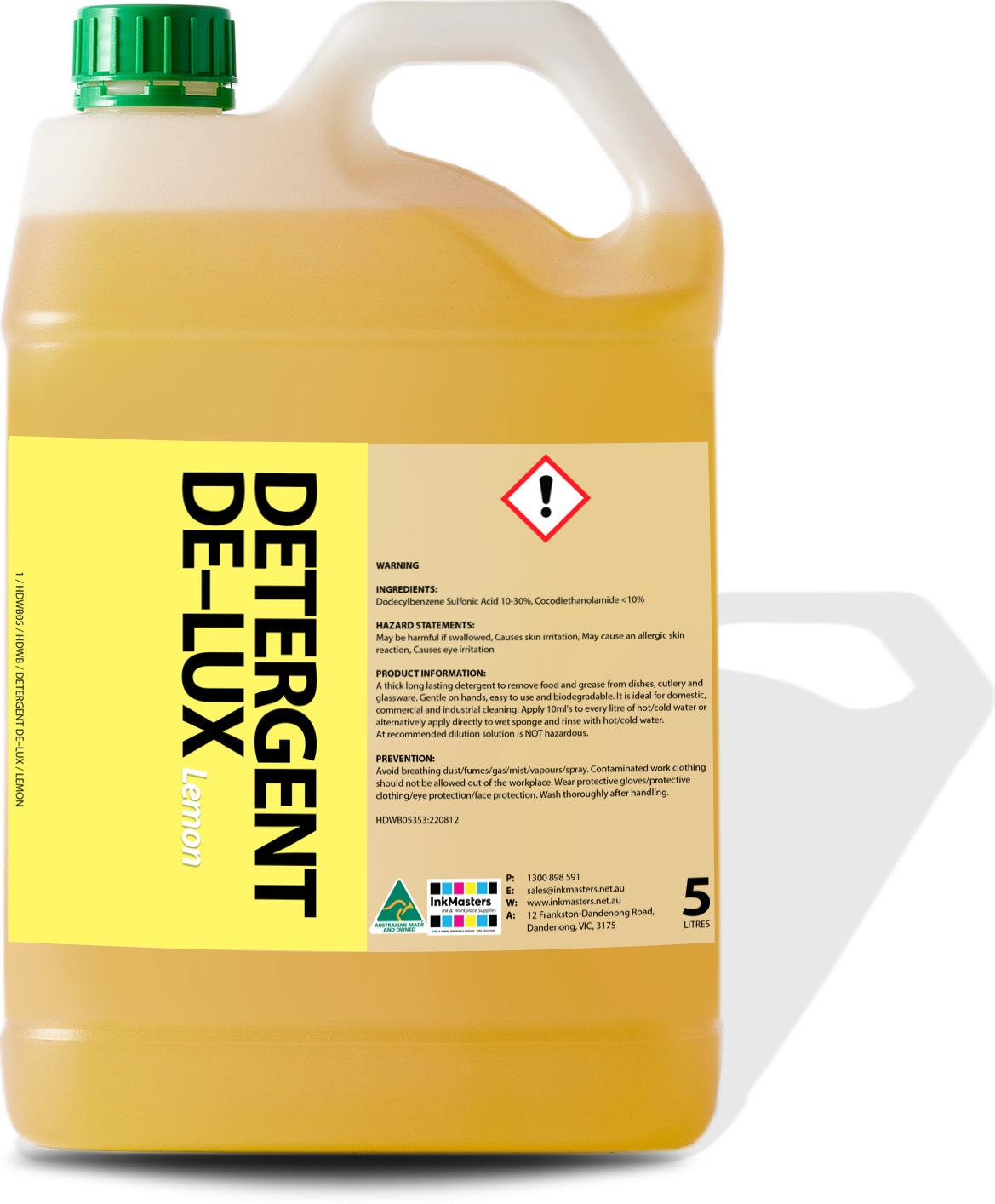 Delux Detergent Lemon Fragrance 5