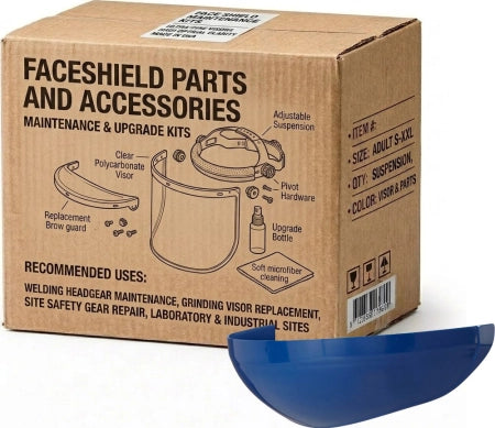 Carton of 20 Packs Maxisafe Brow Guard with Ratchet Headgear Adjustable Fit