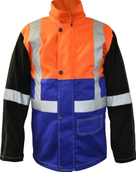 Maxisafe Arcguard Hi-vis Fire Retardent Welding Jacket