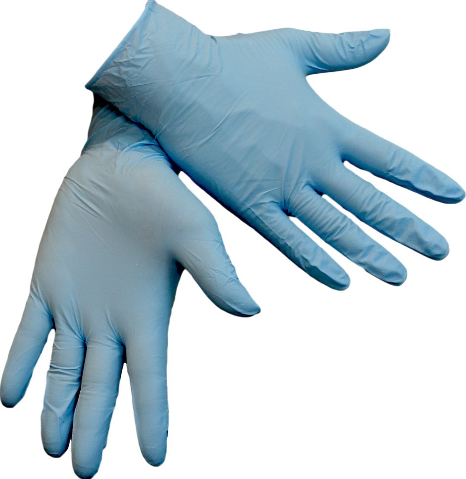 Box of 100 Ultra Flex Blue P/F Nitrile Glove - Small