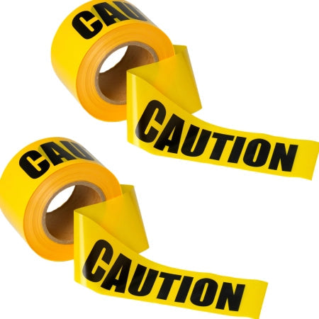 SD Barrier Tape Caution Yellow 100mm