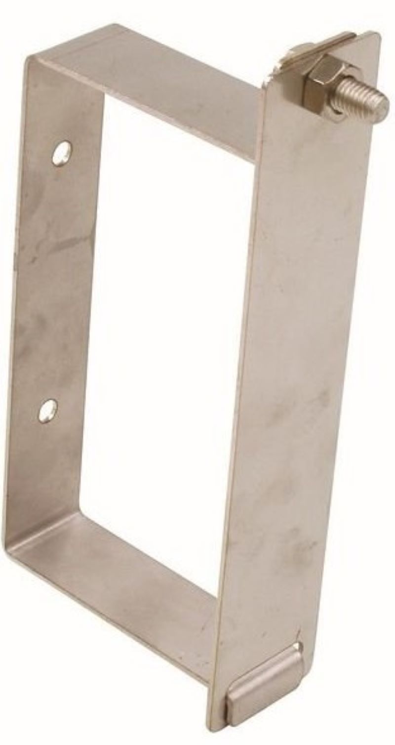Metal bracket to suit 1L sunscreen bottle