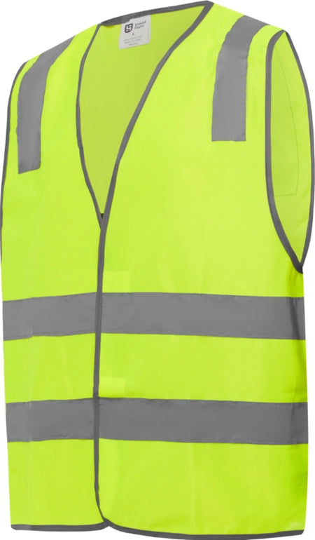 Shield Right Hi Vis Reflective Safety Vest Day And Night Fluro Yellow
