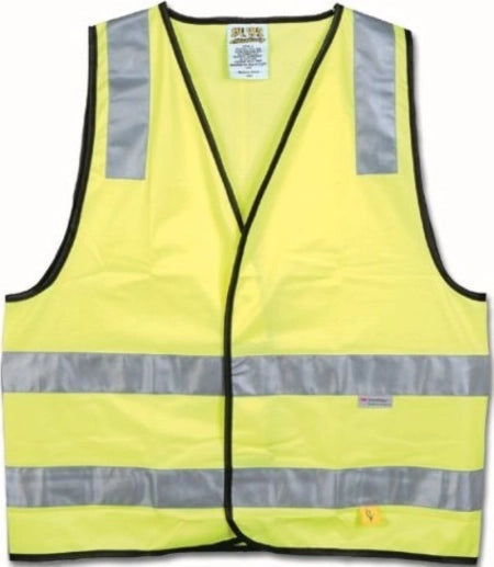 Maxisafe Hi-Vis Yellow D/N Safety Vest (Class D/N)