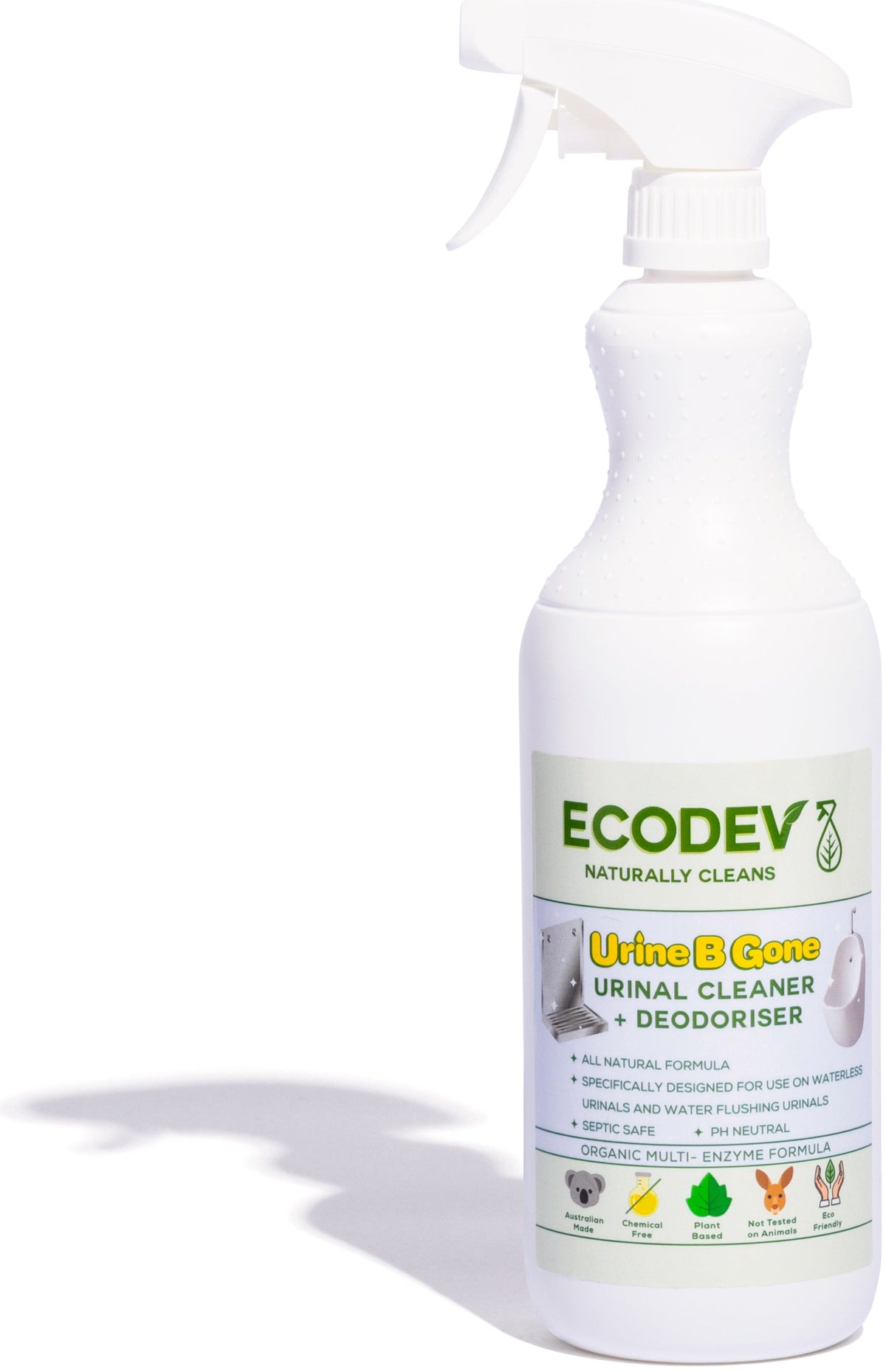 Ecodev Urine B Gone- Urinal & Deodoriser 1L Australian Made Eco-friendly