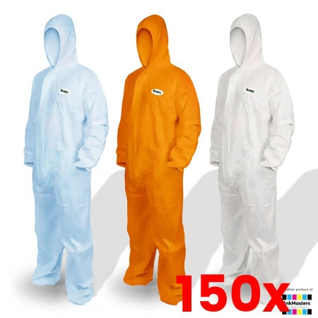 150 X SMS Coveralls Type 5/6 Industrial & Healthcare Medium