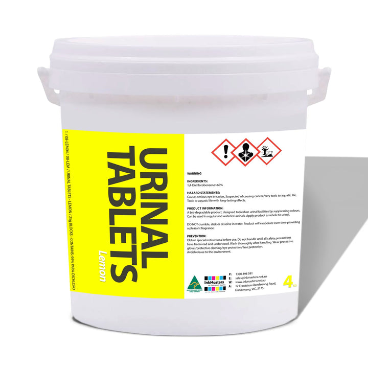 Urinal Tablets Lemon 4kg