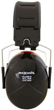 Maxisafe Headband Earmuff 32dB - Class 5 - Red