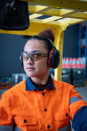 Maxisafe Headband Earmuff 32dB - Class 5 - Red