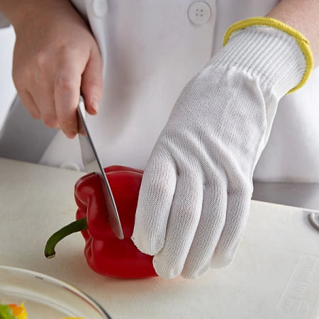 YSF CRG Food Grade C5/E 13G Cut 5 White Cut Resistant Gloves