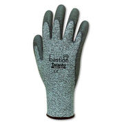 Bastion Taranto Cut 5 Grey HPPE Gloves 13G Grey Polyurethane Palm Coating - Small (Size 7)