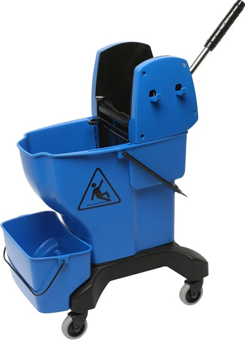 Edco Enduro Press Bucket Complete with Wringer - Blue