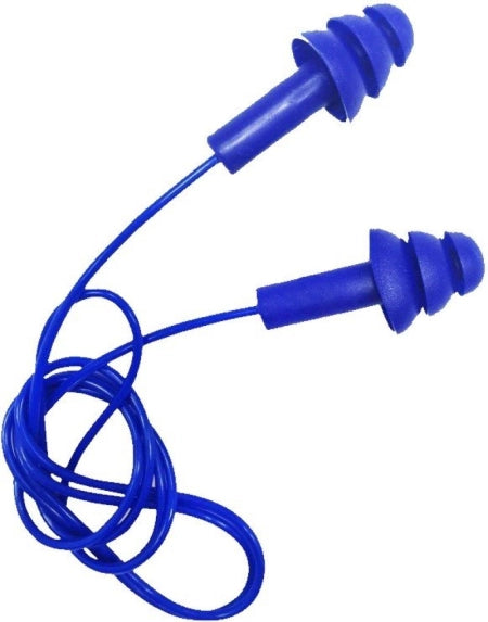 MaxiPlug Reusable & Detectable Corded Earplug 24dB - Class 4 - Box of 100 pairs
