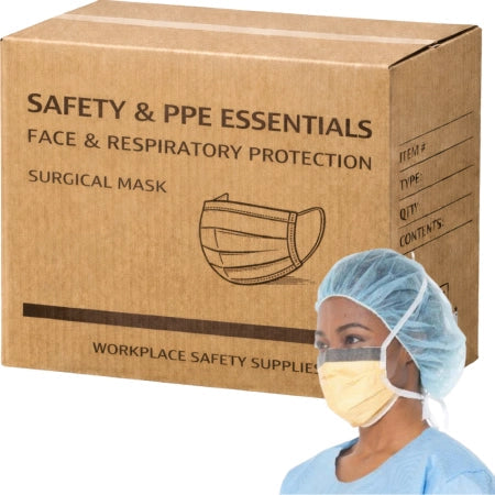 HALYARD FLUIDSHIELD* Level 3 Fog-Free Surgical Mask with Wraparound Visor and SO SOFT* Lining (25 Masks/Box)