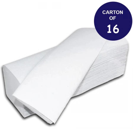Carton of 16 Finesse Compact Hand Towel - 12 Packs (200 Sheets, 235 x 240mm)
