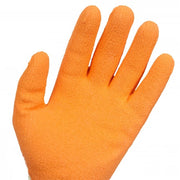 CATGRIP Orange Knitted Polycotton Shell Latex Coated Palm Grip Glove