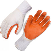 CATGRIP Rough Textured Red Latex Coated Palm Grip Gloves ~ Size 10 (Extra Large)