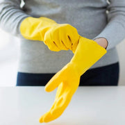 Rubber Flock Lined Glove
