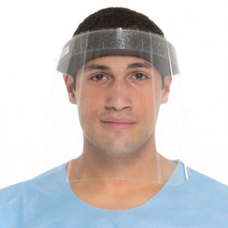 HALYARD GUARDALL SHIELD* Full-Length Visor Only, Clear (40 Masks/Carton)