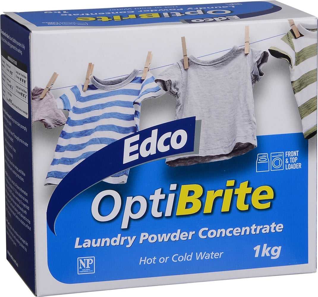 Edco Optibrite Laundry Powder Concentrate 1kg