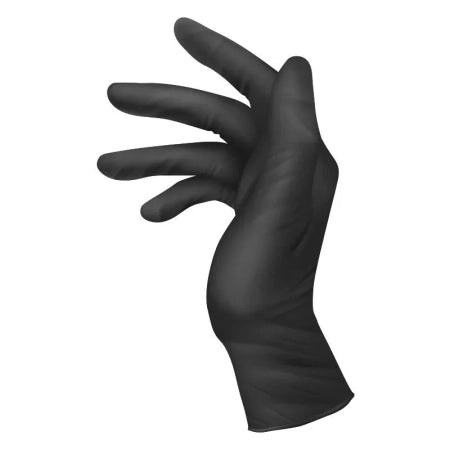 Carton of 1000 Saniflex Black Light Industrial Nitrile Gloves