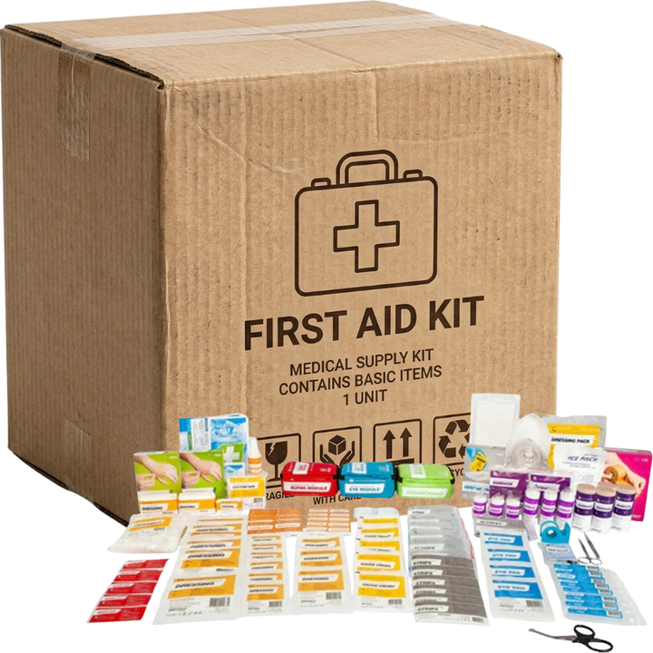Carton of 3 FastAid R3 Trauma Emergency Response Pro(TM) First Aid Refill Pack