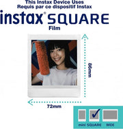 Fujifilm instax SQUARE SQ40 Camera Black