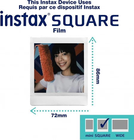 Fujifilm instax SQUARE SQ40 Camera Black