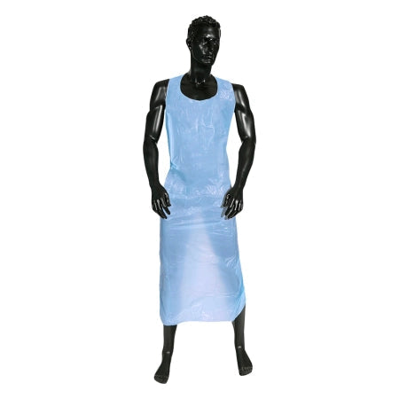Carton of 1000 Blue Disposable Apron PE