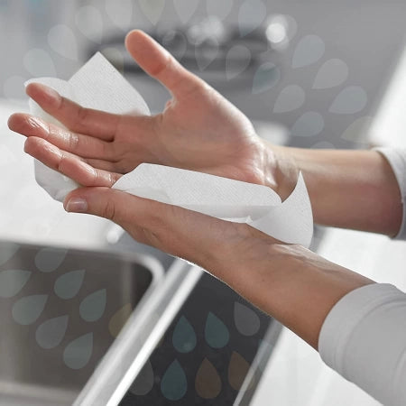 Finesse Ultrasoft Simfold Interleave Hand Paper Towel 23x23.5cm -12 Sheets/Pack, 200 Sheets