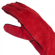 Welding Gloves Namib Split Leather Red