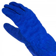 Split Leather Blue Welding Gloves