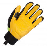 Carton of 60 Stealth Raider Hi-Viz Impact Mechanics Gloves - Medium