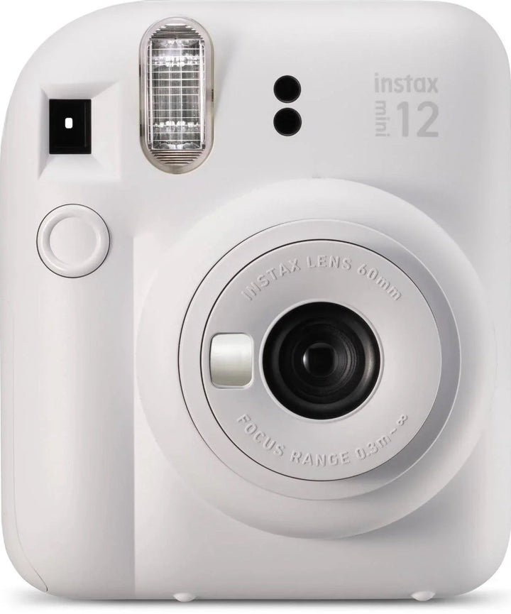 FujiFilm instax mini 12 Camera Clay White