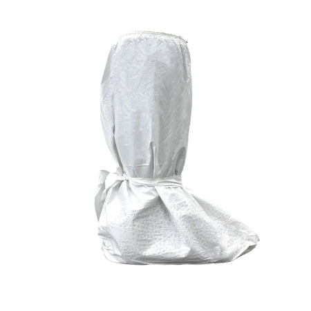 Carton of 200 Ultra Health Boot Cover Microporous Waterproof Anti-Skid PVC Sole - White
