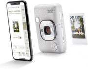 Fujifilm instax mini LiPlay Camera (Stone White)