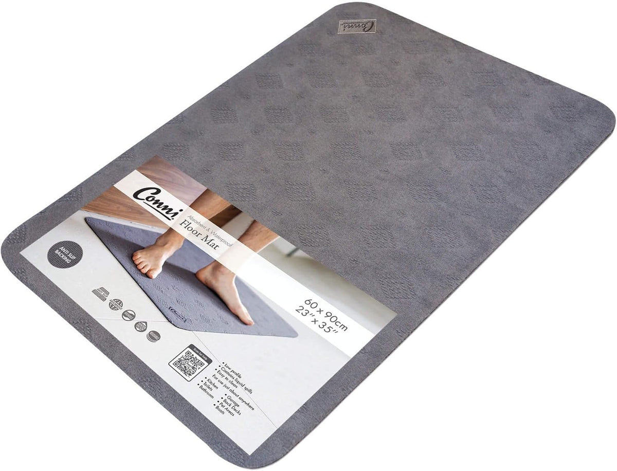 Conni Absorbant/Anti Slip Floor Mat 60 x 90c