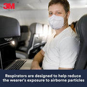 3M P2 Respirator 9123 Disposable Face Mask Pack of 3