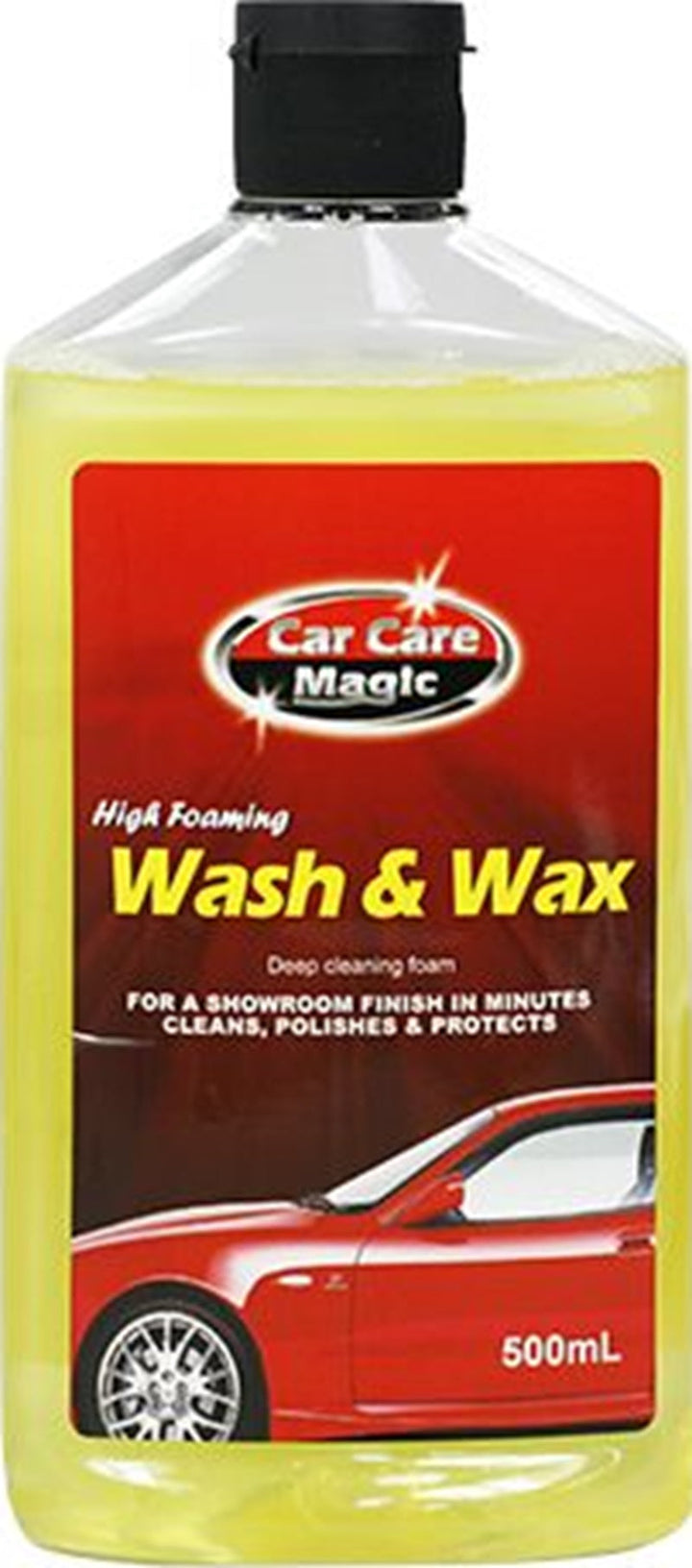Car Care Magic High Foaming Wash & Wax 500ml (PE Bottle)