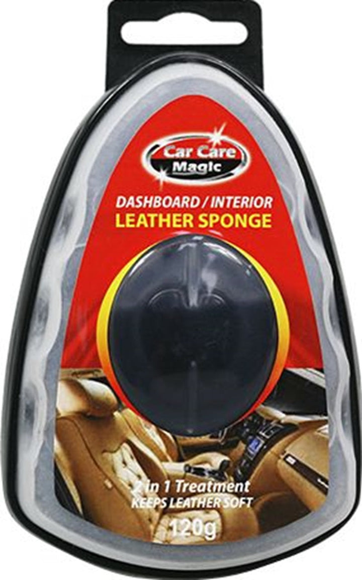 Car Care Magic Dashboard / Interior Leather Sponge 120g