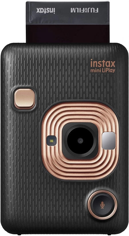 Fujifilm instax mini LiPlay Camera (Elegant Black)